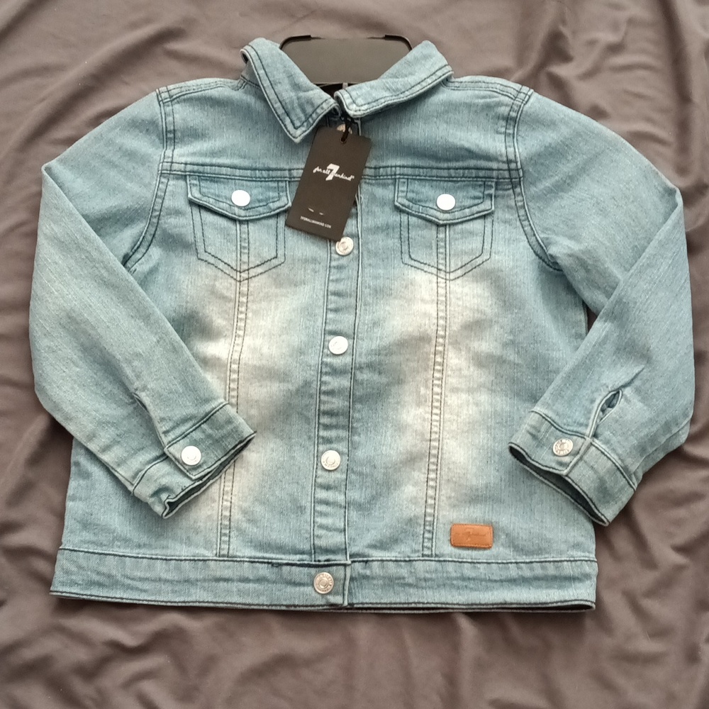 7 For all Mankind Girls Jeans Jacket